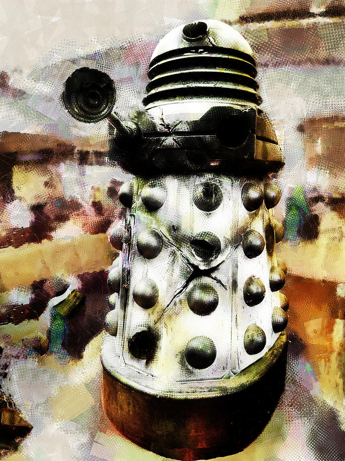 The Dead Dalek Display Photograph by Steve Taylor