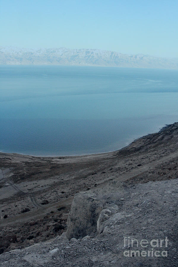 The Dead Sea - Looking At Jordan Photograph by Doc Braham