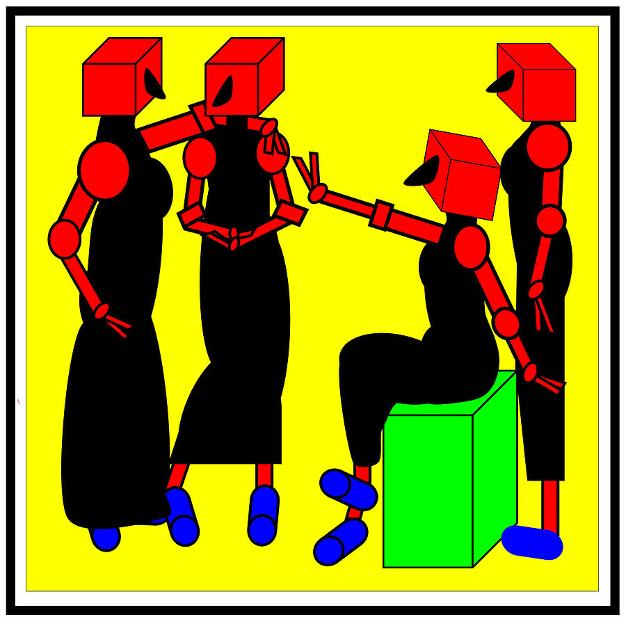 The debate Digital Art by Liggyzighat - Fine Art America