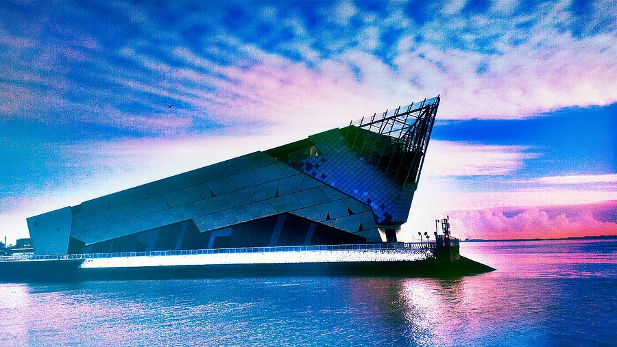 Architecture Photograph - The Deep Hull England by Chris Drake