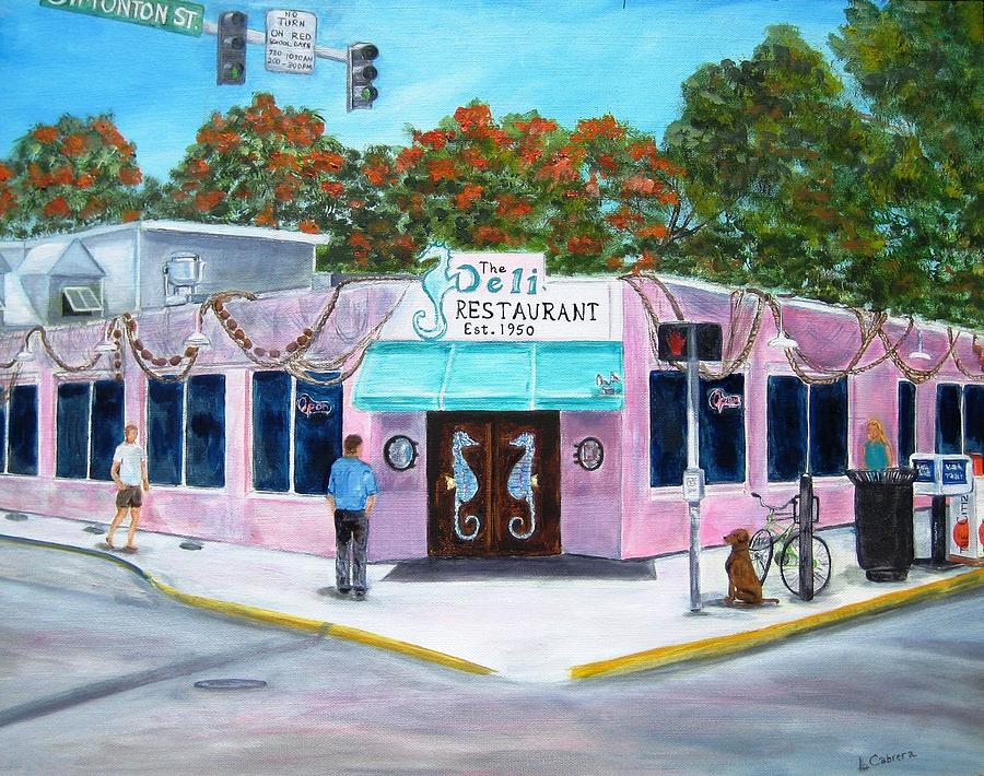 The Deli Painting by Linda Cabrera