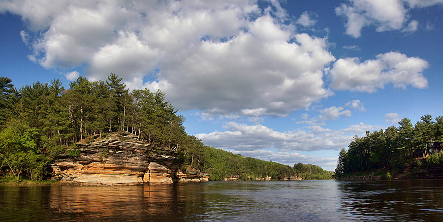 The Dells of the Wisconsin River Photograph by Leda Robertson