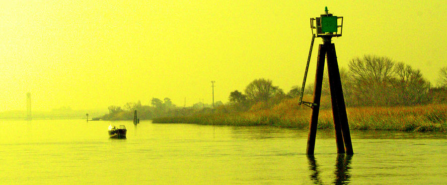 The Delta and a touch of color  Digital Art by Joseph Coulombe