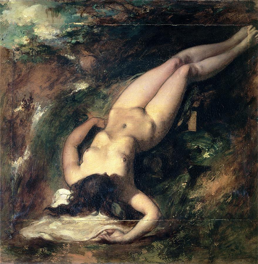William Etty Painting - The Deluge by William Etty