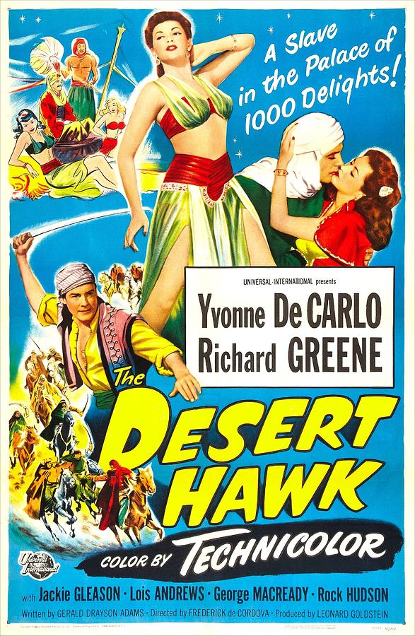 Horse Photograph - The Desert Hawk, Us Poster, From Left by Everett