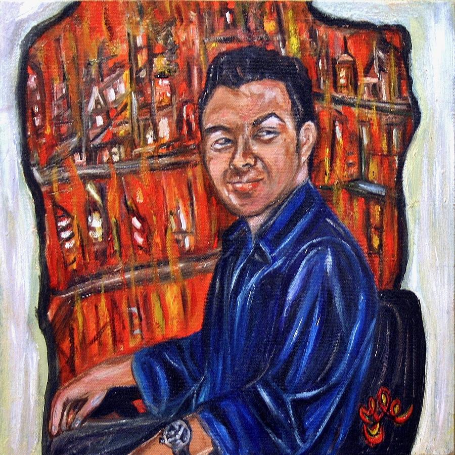 The Devils Advocate Painting by Yesi Casanova 