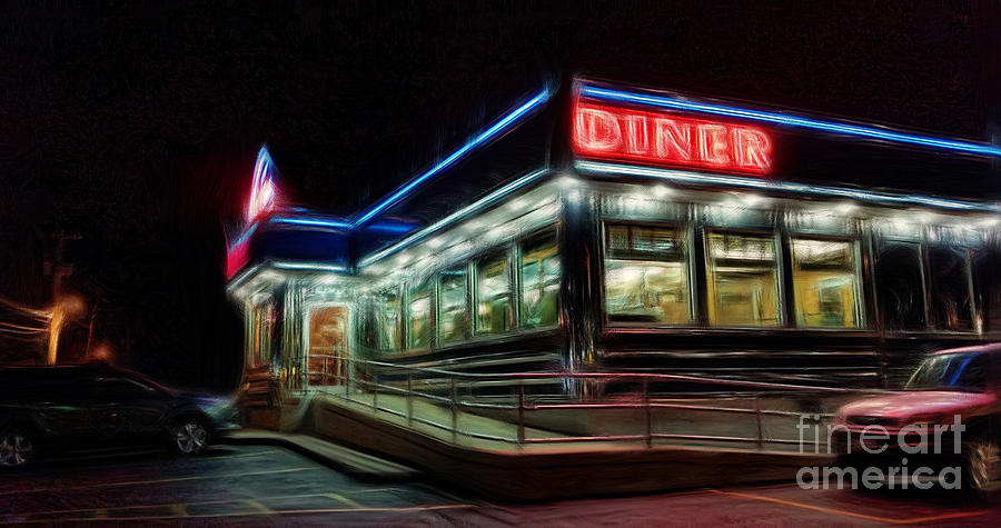The Diner Photograph by Jeff Breiman