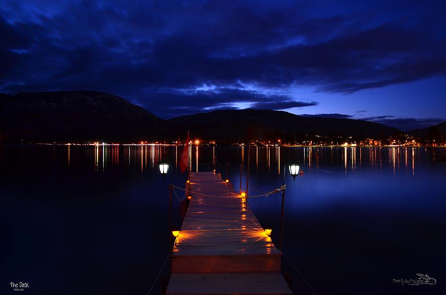 The Dock Skaha Lake 02 21 2014 Photograph By Guy Hoffman