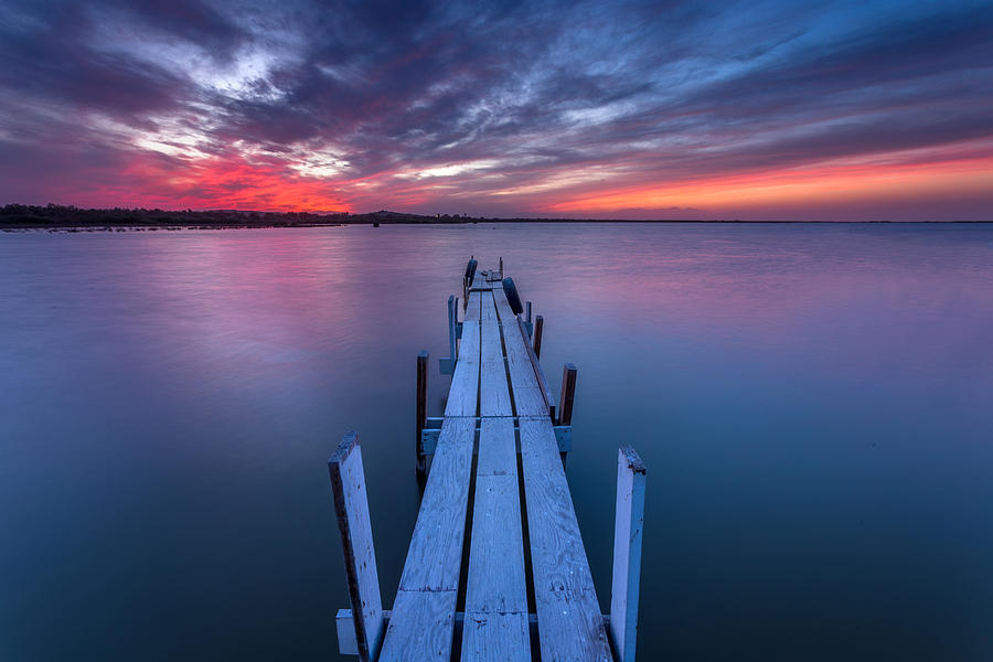 The Dock I Photograph by Peter Tellone