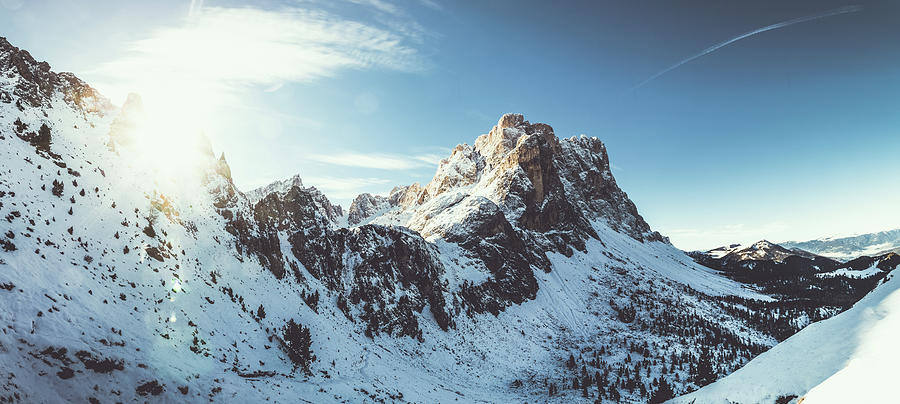 The Dolomites At Sunrise Odle Mountains Photograph by Zodebala