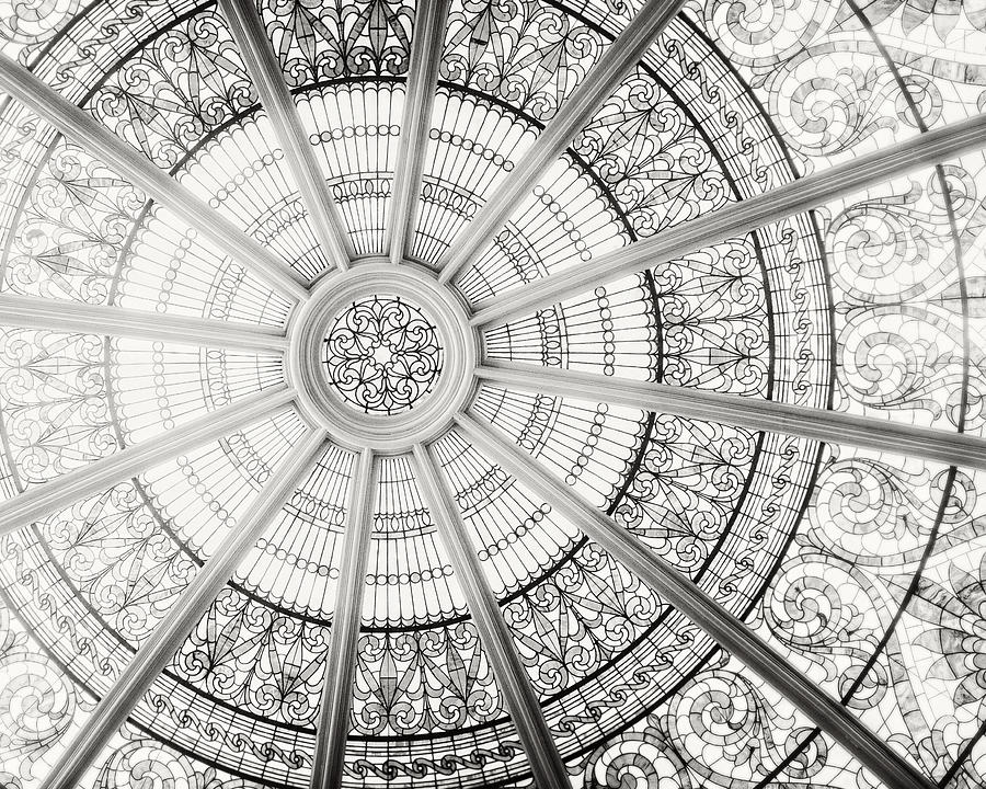 Black And White Photograph - The Dome II by Lisa R