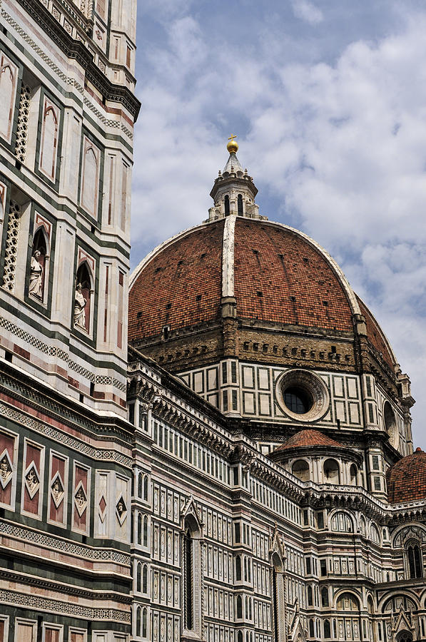 The Dome of Florence Cathedral-Florence Italy Photograph by Bill Collins