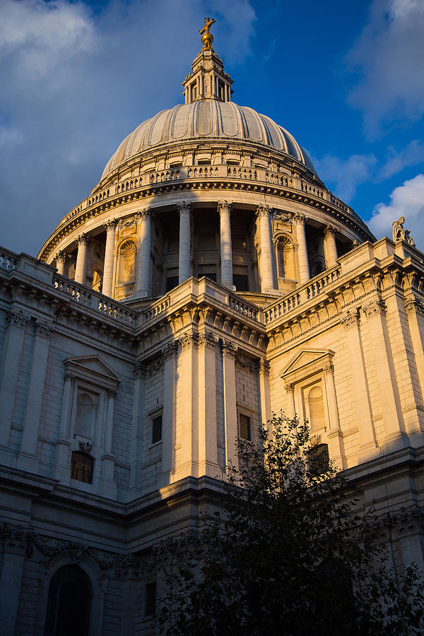 The Dome of Saint Pauls Photograph by Allan Morrison
