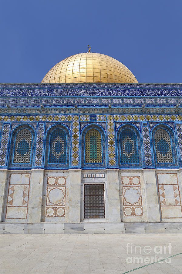 The dome of the rock Photograph by Roberto Morgenthaler - Fine Art America