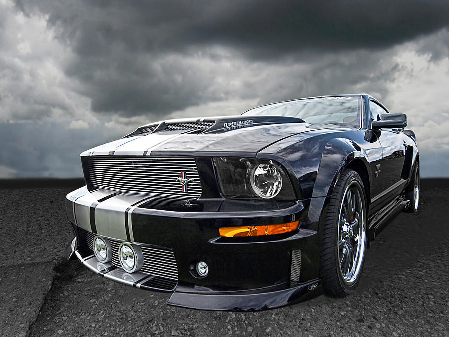 The Dominator - Cervini Mustang Photograph by Gill Billington