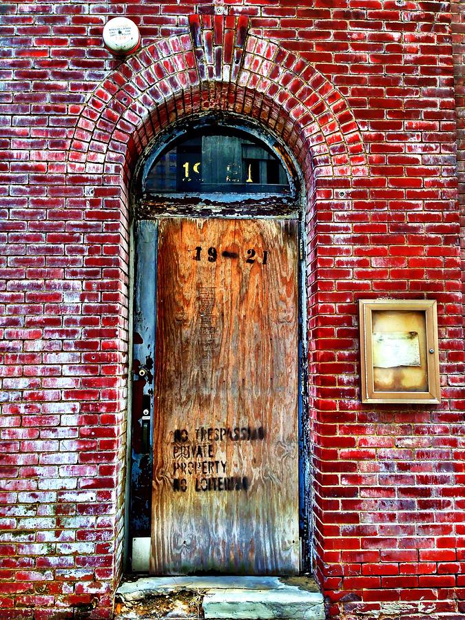 The Door Photograph by Chris Montcalmo