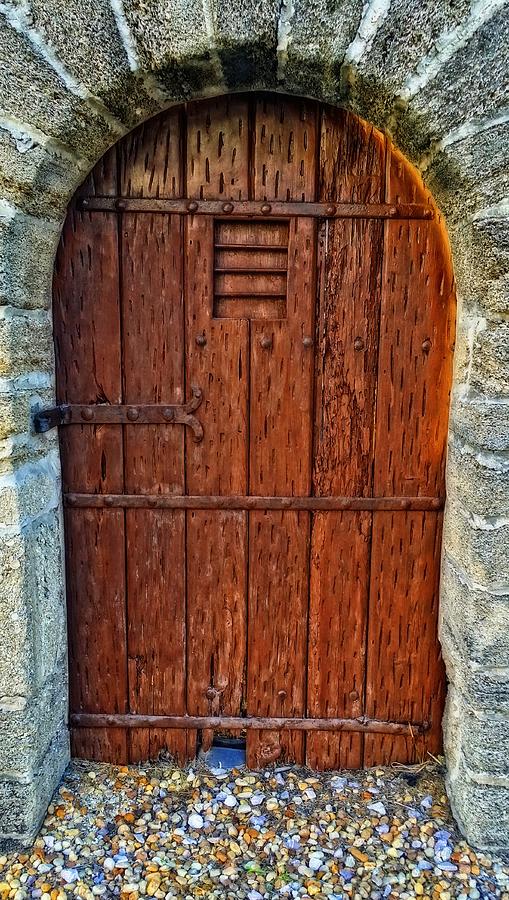 The Door - Vintage Art By Sharon Cummings Painting by Sharon Cummings