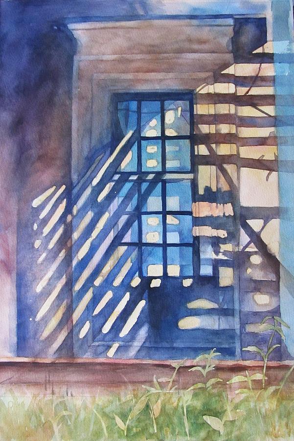 Architecture Painting - The Doorway by Sherri Snyder