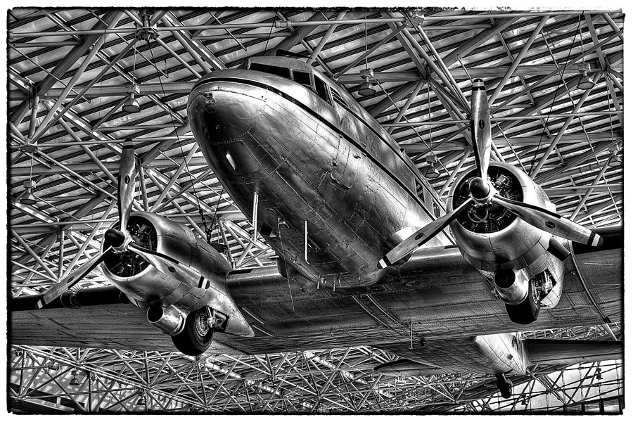 Airplane Photograph - The Douglas DC-3 Airplane II by David Patterson