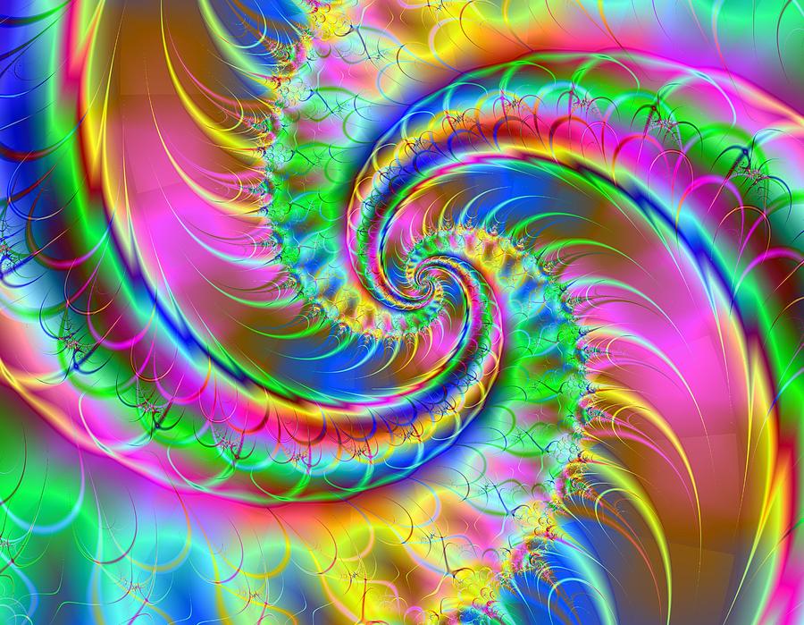 The Dragon's Tail Digital Art by Ester McGuire - Fine Art America