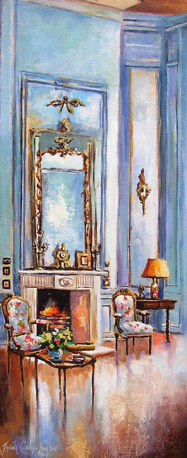 The Drawing Room Painting by Jacinta Crowley-Long - Fine Art America