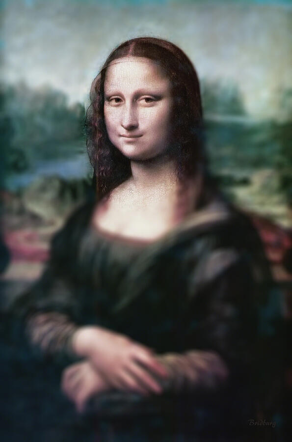 The Dream of the Mona Lisa Painting by David Bridburg