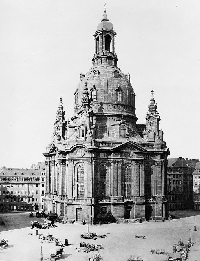 The Dresden Frauenkirche Photograph by Celestial Images