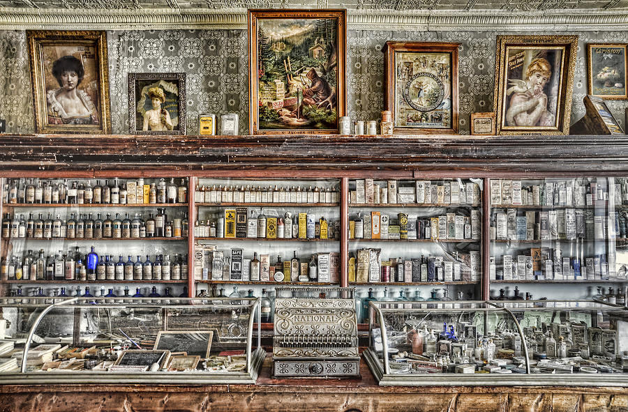 The Drug Store Counter Photograph by Ken Smith