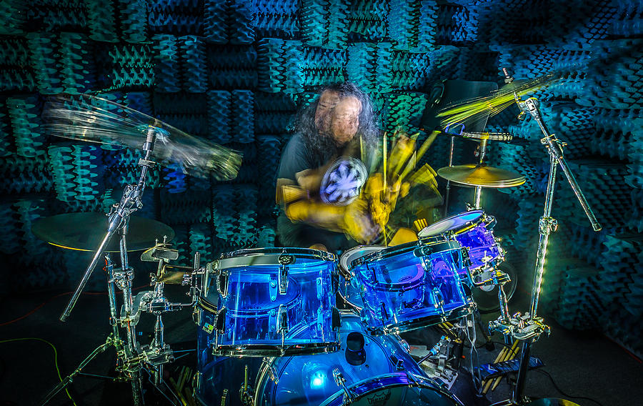 The Drummer Photograph by David Morefield