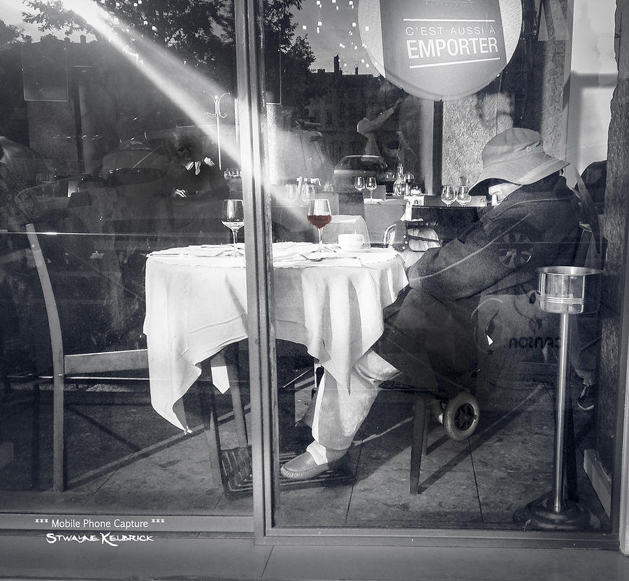 Still Life Photograph - The drunk homeless by Stwayne Keubrick Still Life Photograph - The drunk homeless by Stwayne Keubrick