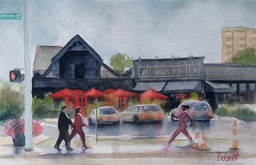 The Dublin Pub Painting by Gregory DeGroat
