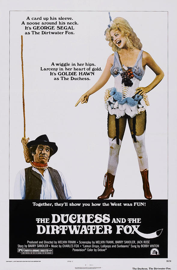 Movie Photograph - The Duchess And The Dirtwater Fox, Us by Everett
