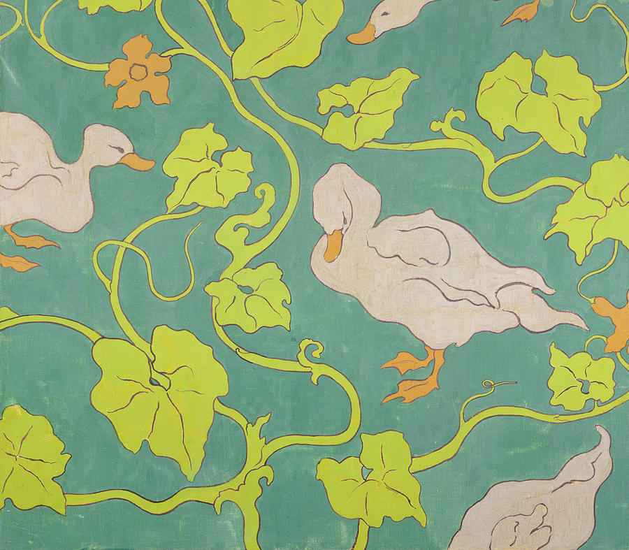 The Ducks Painting by Paul Ranson