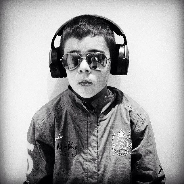 Cool Photograph - The Dude Aged 8ish @banksy #picoftheday by Mark Rennie
