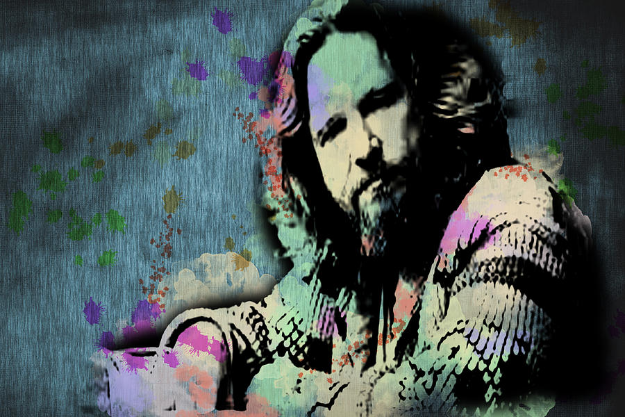 The Dude - Scatter Watercolor Digital Art by Paulette B Wright