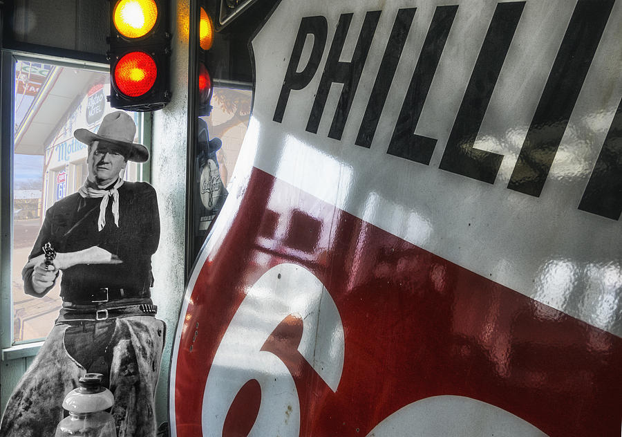 The Duke at Phillips 66 Photograph by Gary Warnimont