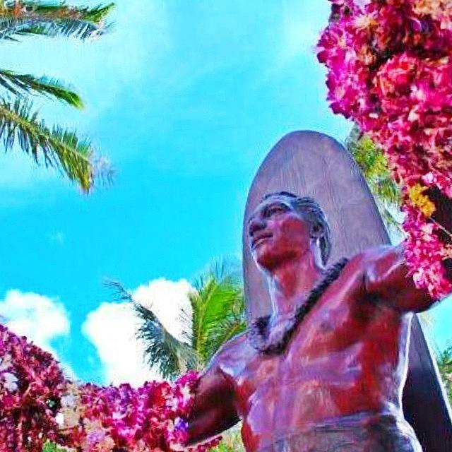 Duke University Photograph - The #duke #hawaii #waikiki #honolulu by Troy M