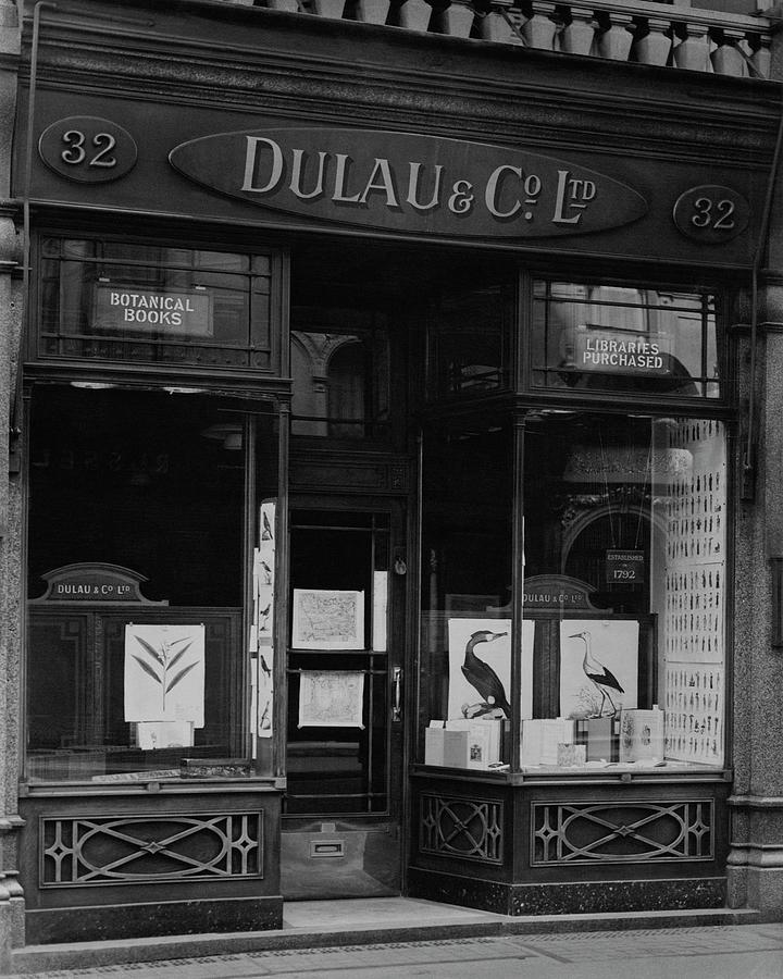 The Dulau & Co. Book Store Photograph by E. J. Mason