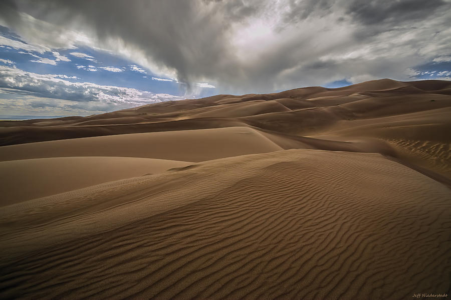 The Dunes Photograph by Jeff Niederstadt