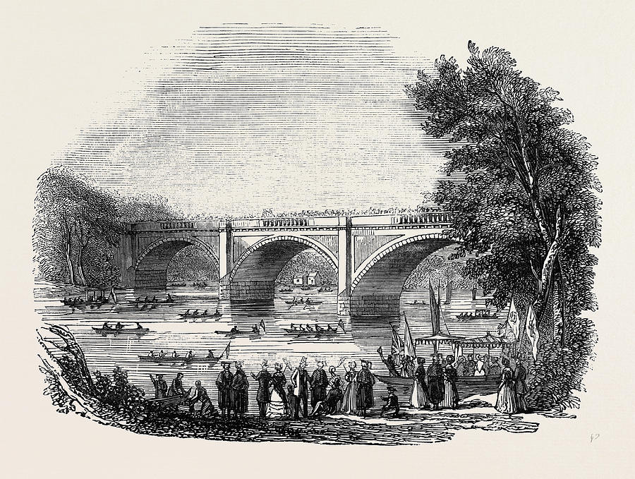 The Durham Regatta Drawing by English School Fine Art America