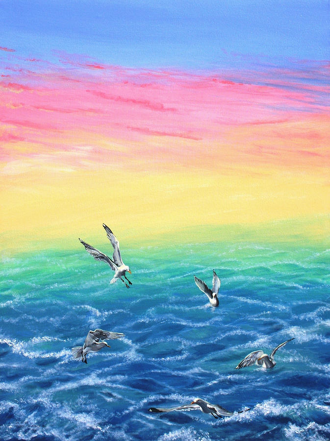 Sea to Sky Painting by Wilfrido Limvalencia