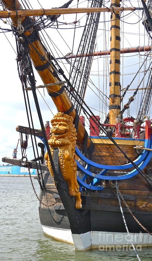 The East India Replica ship Photograph by Leif Sodergren The East India Replica ship Photograph by Leif Sodergren