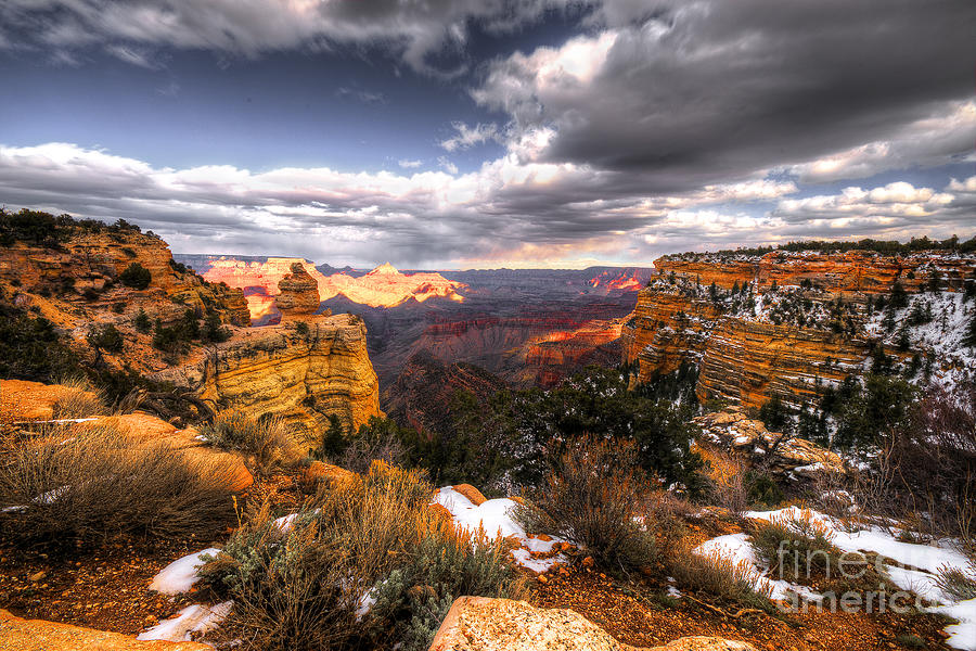 Grand Canyon National Park Photograph - The Eastern Rim  by Rob Hawkins