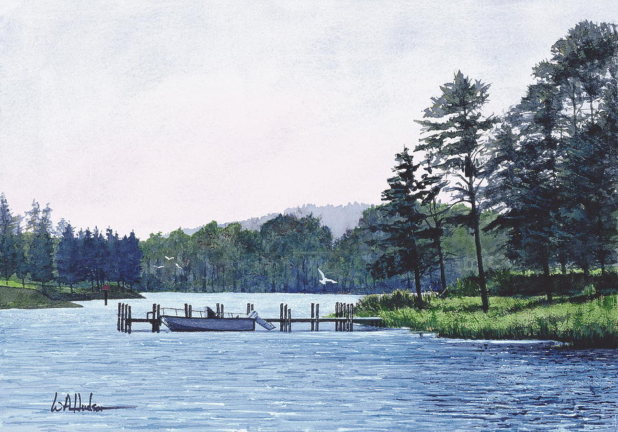 The Eastern Shore Painting by Bill Hudson