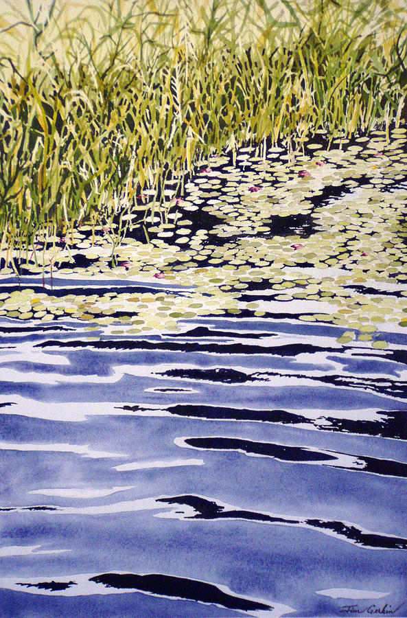The Edge of the Marsh Painting by Jim Gerkin