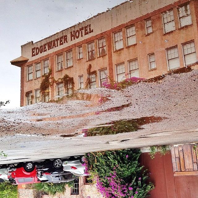 The #edgewaterhotel Is Underwater This Photograph by Jessica McDade