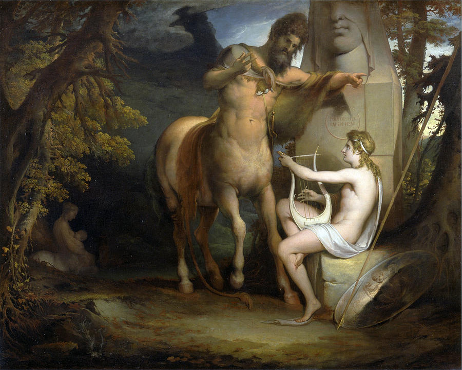 The Education of Achilles Painting by James Barry