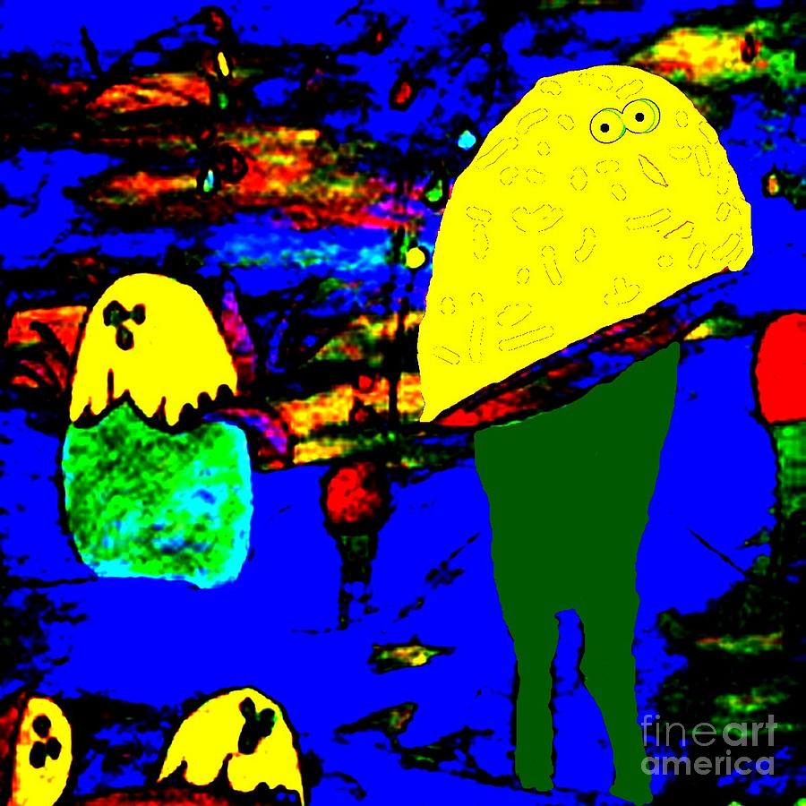 The Egg Came First Painting