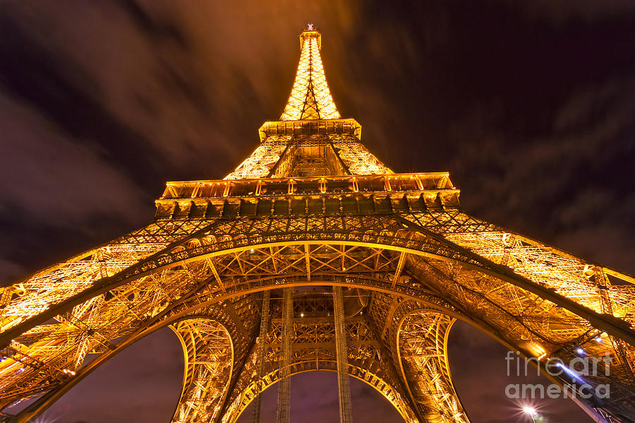 The Eiffel tower - Paris Photograph by Luciano Mortula