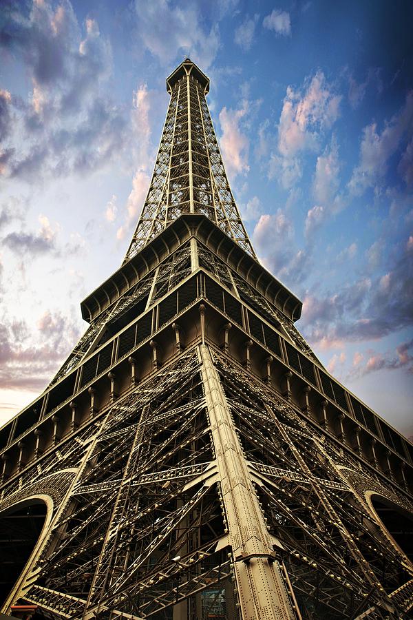 The Eiffel Tower Photograph by Mike Marsden